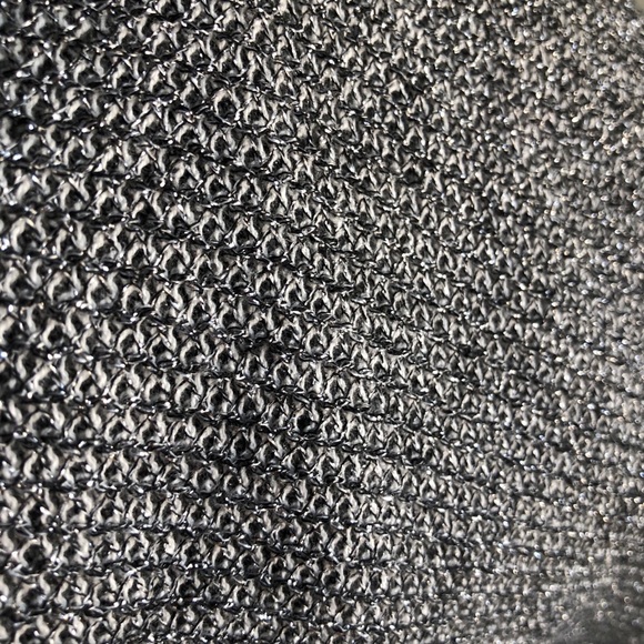 White House Black Market Metallic Silver Top - Picture 8 of 8